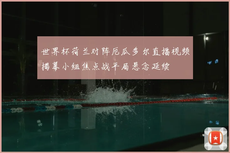 世界杯荷兰对阵厄瓜多尔直播视频揭幕小组焦点战平局悬念延续